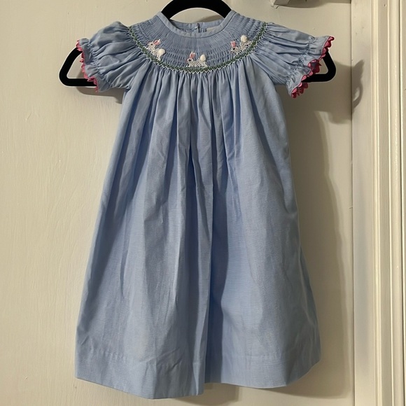 Delaney blue Bunny Dress - Picture 1 of 10